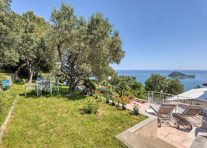 ALA - Villa Luce del Sol with Pool - L - Happy Rentals * Alassio